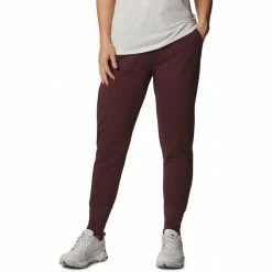 Columbia Lodge Knit Jogger Pants Women malbec