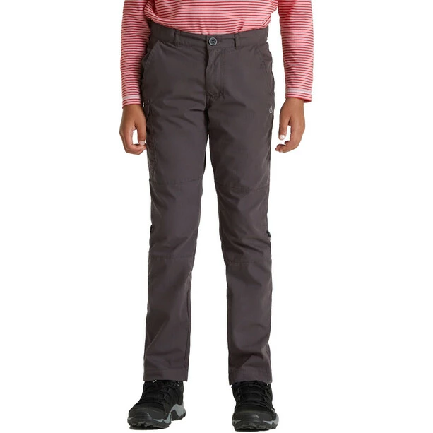 Craghoppers Kiwi Pants Kids black pepper Craghoppers Kiwi Pants Kids black pepper -Casual Pants and Jeans Shop craghoppers kiwi pants kids black pepper 2