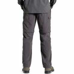 Craghoppers NosiLife Convertible II Trousers Men black pepper -Casual Pants and Jeans Shop craghoppers nosilife convertible ii trousers men black pepper 4