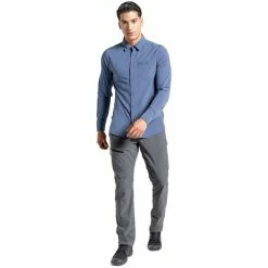 Craghoppers NosiLife Pro Active Trousers Men dark grey -Casual Pants and Jeans Shop craghoppers nosilife pro active trousers men dark grey 4