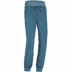 E9 Hit Trousers Women powder blue
