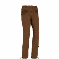 E9 Rondo Slim Trousers Men tobacco