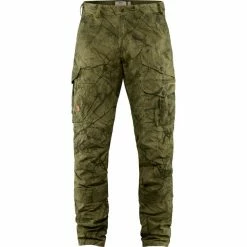 Fjällräven Barents Pro Hunting Trousers Men green camo-deep forest