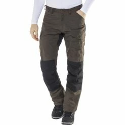 Fjällräven Barents Pro Trousers Men dark olive/black -Casual Pants and Jeans Shop fjaellraeven barents pro trousers men dark olive black 3