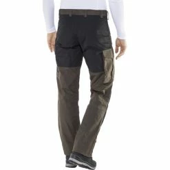 Fjällräven Barents Pro Trousers Men dark olive/black -Casual Pants and Jeans Shop fjaellraeven barents pro trousers men dark olive black 4