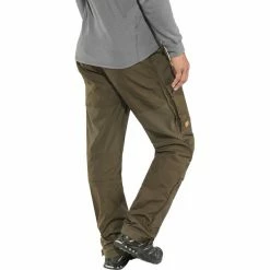Fjällräven Lappland Hybrid Trousers Men dark olive -Casual Pants and Jeans Shop fjaellraeven lappland hybrid trousers men dark olive 4