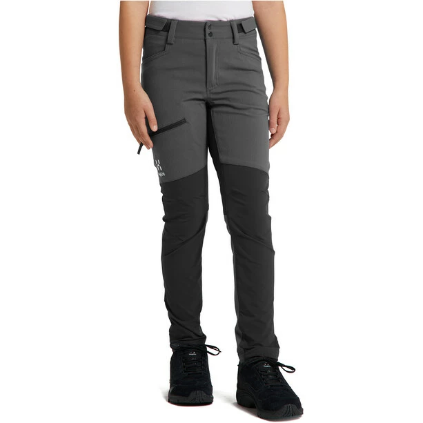 Haglöfs Rugged Pants Kids magnetite/true black Haglöfs Rugged Pants Kids magnetite/true black -Casual Pants and Jeans Shop hagloefs rugged pants kids magnetite true black 2