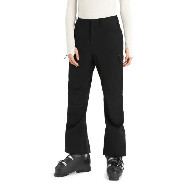 Icebreaker Shell+ Pants Women black Icebreaker Shell+ Pants Women black -Casual Pants and Jeans Shop icebreaker shell pants women black 2
