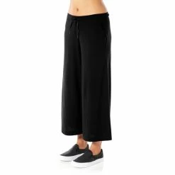 Icebreaker Yanni Culotte Women black -Casual Pants and Jeans Shop icebreaker yanni culotte women black 5
