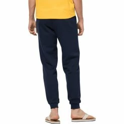 Jack Wolfskin Essential Sweat Pants Men night blue -Casual Pants and Jeans Shop jack wolfskin essential sweat pants men night blue 3