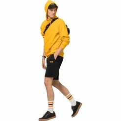 Jack Wolfskin Essential Sweat Shorts Men black -Casual Pants and Jeans Shop jack wolfskin essential sweat shorts men black 4