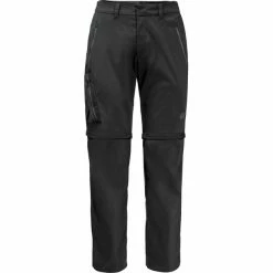 Jack Wolfskin Overland Zip Away Pants Men black