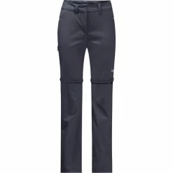 Jack Wolfskin Overland Zip Away Pants Women graphite