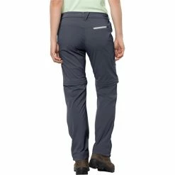 Jack Wolfskin Overland Zip Away Pants Women graphite -Casual Pants and Jeans Shop jack wolfskin overland zip away pants women graphite 5