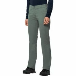 Jack Wolfskin Peak Pants Women hedge green -Casual Pants and Jeans Shop jack wolfskin peak pants women hedge green 3