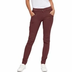 Looking for Wild Laila Peak Pants Women madder brown
