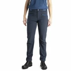 Lundhags Askro Pants Women deep blue -Casual Pants and Jeans Shop lundhags askro pants women deep blue 3