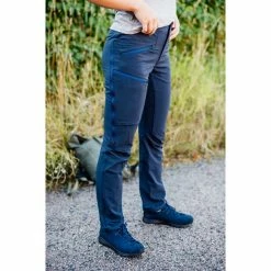 Lundhags Askro Pants Women deep blue -Casual Pants and Jeans Shop lundhags askro pants women deep blue 6