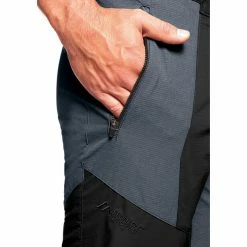 Maier Sports Kerid Mix Pants Men black/ombre blue -Casual Pants and Jeans Shop maier sports kerid mix pants men black ombre blue 5