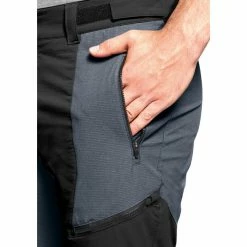 Maier Sports Kerid Mix Pants Men black/ombre blue -Casual Pants and Jeans Shop maier sports kerid mix pants men black ombre blue 6