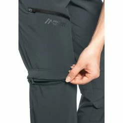 Maier Sports Latit Zip-Off Pants Women graphite -Casual Pants and Jeans Shop maier sports latit zip off pants women graphite 4