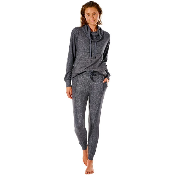 Rip Curl Cosy II Track Pants Women dark grey marle Rip Curl Cosy II Track Pants Women dark grey marle -Casual Pants and Jeans Shop rip curl cosy ii track pants women dark grey marle 4