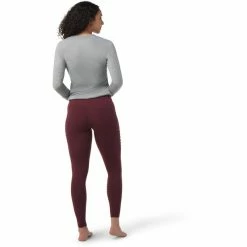 Smartwool Merino Sport Moto Tights Women black cherry 2 Smartwool Merino Sport Moto Tights Women black cherry -Casual Pants and Jeans Shop smartwool merino sport moto tights women black cherry 3