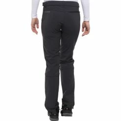 VAUDE Farley II Stretch T-Zip Capri Women black -Casual Pants and Jeans Shop vaude farley ii stretch t zip capri women black 3