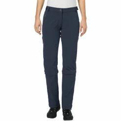 VAUDE Farley II Stretch T-Zip Capri Women eclipse -Casual Pants and Jeans Shop vaude farley ii stretch t zip capri women eclipse 3