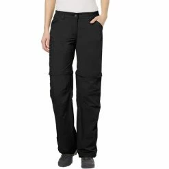 VAUDE Farley IV ZO Pants Women black -Casual Pants and Jeans Shop vaude farley iv zo pants women black 1