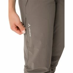 VAUDE Farley Stretch III Capri T-Zip Pants Women coconut -Casual Pants and Jeans Shop vaude farley stretch iii capri t zip pants women coconut 4