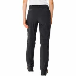 VAUDE Farley Stretch ZO II T-Zip Pants Women black -Casual Pants and Jeans Shop vaude farley stretch zo ii t zip pants women black 4