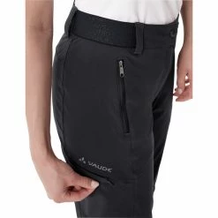 VAUDE Farley Stretch ZO II T-Zip Pants Women black -Casual Pants and Jeans Shop vaude farley stretch zo ii t zip pants women black 6