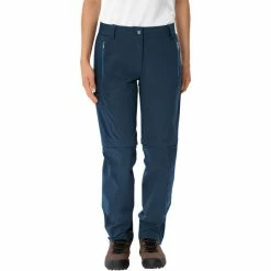 VAUDE Farley Stretch ZO II T-Zip Pants Women dark sea 2 VAUDE Farley Stretch ZO II T-Zip Pants Women dark sea -Casual Pants and Jeans Shop vaude farley stretch zo ii t zip pants women dark sea 3