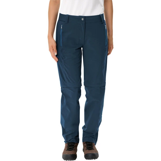 VAUDE Farley Stretch ZO II T-Zip Pants Women dark sea VAUDE Farley Stretch ZO II T-Zip Pants Women dark sea -Casual Pants and Jeans Shop vaude farley stretch zo ii t zip pants women dark sea 3