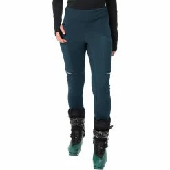 VAUDE Larice Slim Fit Tights Women dark sea -Casual Pants and Jeans Shop vaude larice slim fit tights women dark sea 3