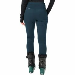 VAUDE Larice Slim Fit Tights Women dark sea -Casual Pants and Jeans Shop vaude larice slim fit tights women dark sea 4