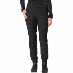 VAUDE Neyland Slim Fit Warm Pants Women phantom black -Casual Pants and Jeans Shop vaude neyland slim fit warm pants women phantom black 3